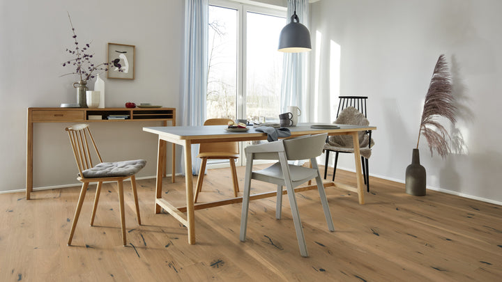 Parchet Stratificat Stejar Authentic Espressivo, 14mm Plank 138, Boen