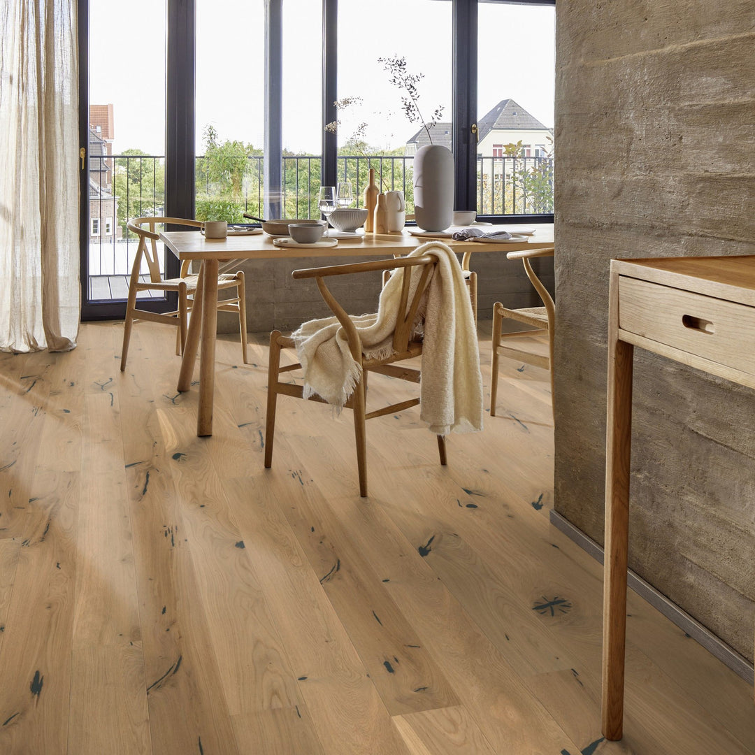 Parchet Stratificat Stejar Authentic Espressivo, 14mm Plank 138, Boen