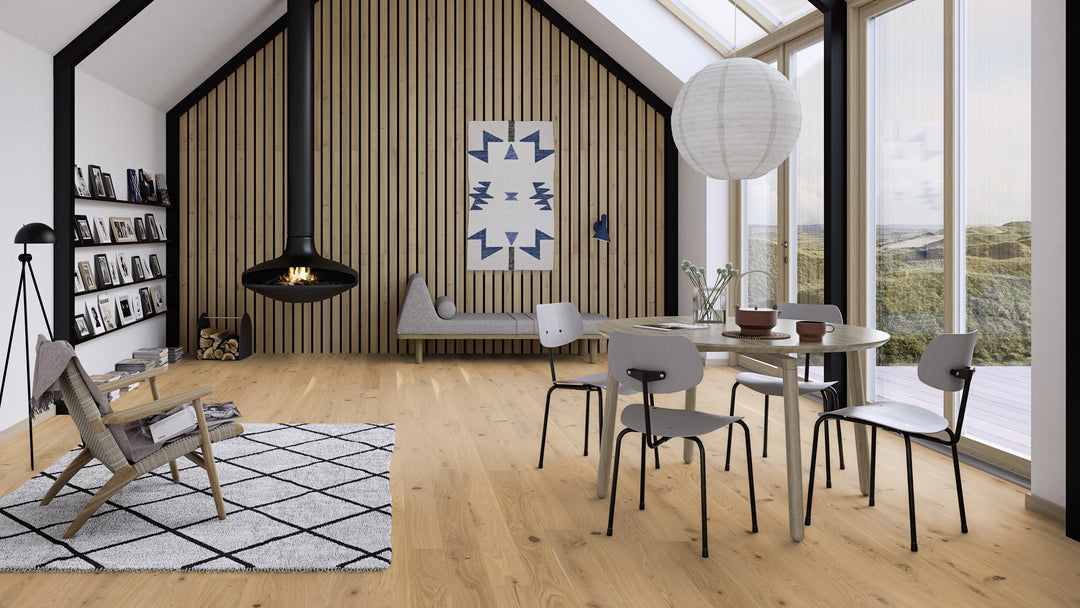 Parchet Stratificat Stejar Authentic Vivo, 14mm Plank 138, Boen
