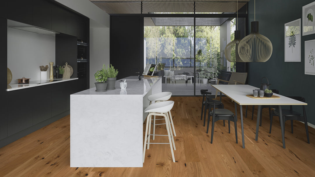 Parchet Stratificat Stejar Epoca Espressivo, 14mm Castle Plank, Boen