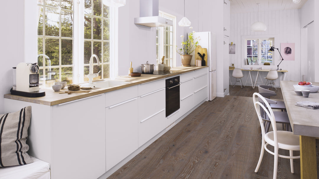 Parchet Stratificat Stejar Graphite Vivo, 14mm Castle Plank, Boen