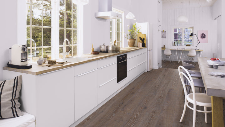 Parchet Stratificat Stejar Graphite Vivo, 14mm Castle Plank, Boen