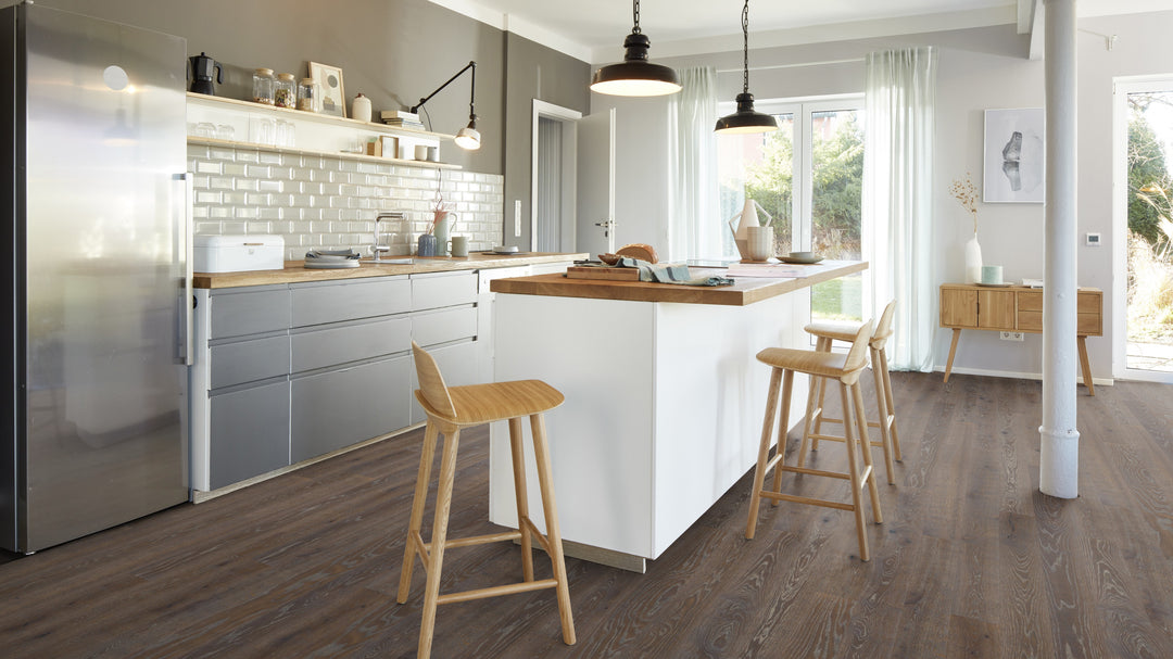 Parchet Stratificat Stejar Graphite Vivo, 14mm Plank 138, Boen