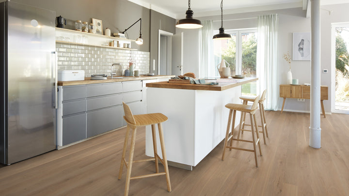 Parchet Stratificat Stejar Sand Animoso, 14mm Plank 138, Boen