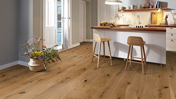 Parchet Stratificat Stejar Transparent Espressivo, 14mm Castle Plank, Boen