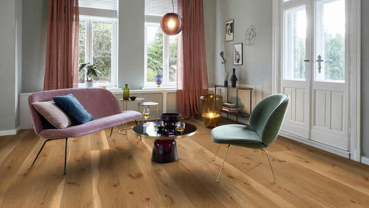 Parchet Stratificat Stejar Transparent Vivo, 14mm Castle Plank, Boen