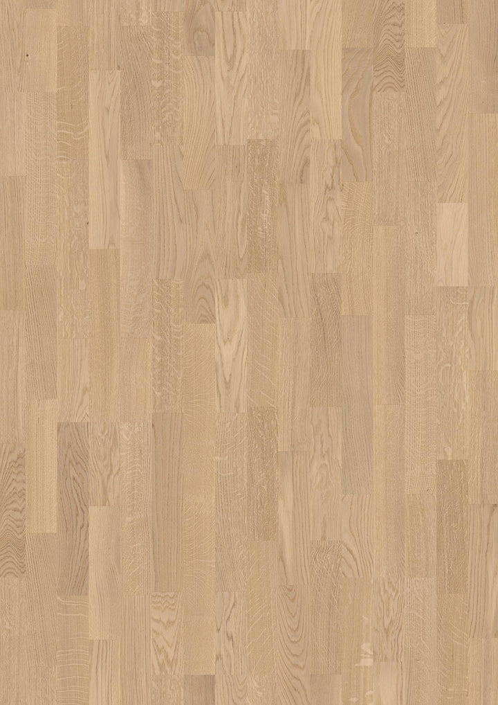 Parchet Stratificat Stejar White Andante, 14mm 3-Strip, Boen