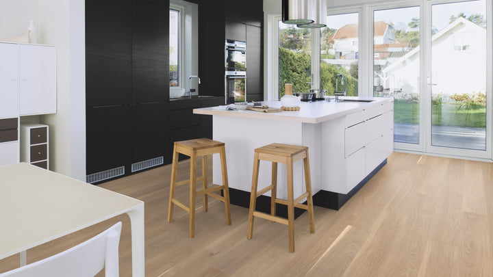 Parchet Stratificat Stejar White Andante, 14mm Castle Plank, Boen