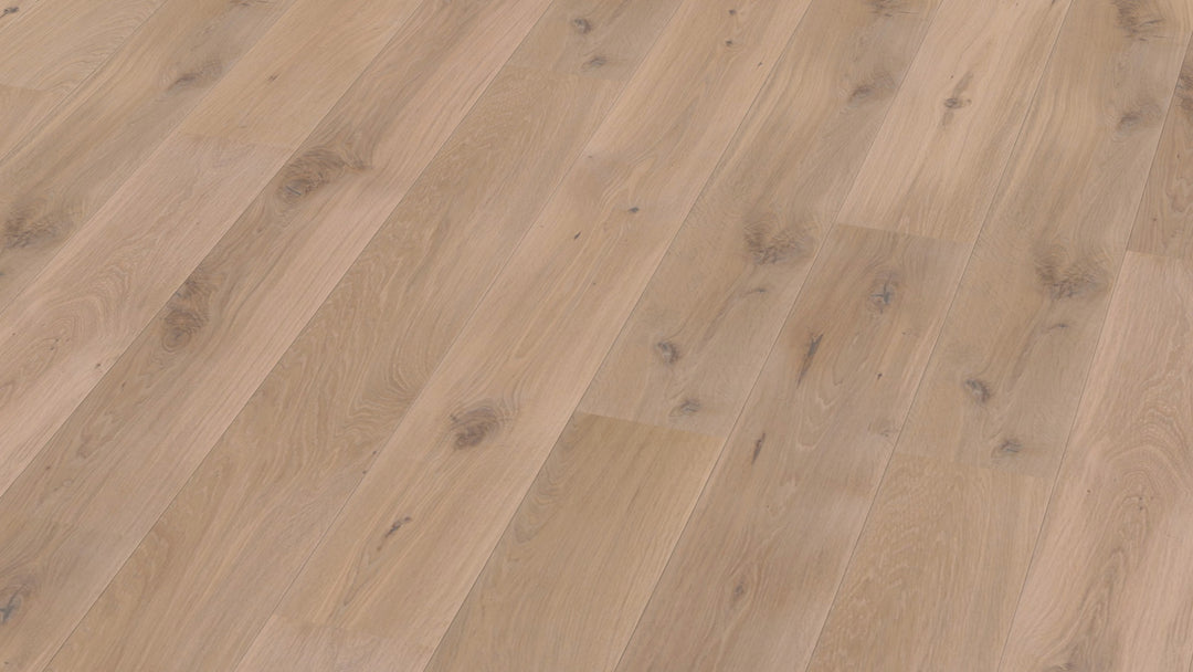 Parchet Stratificat Stejar White Vivo, 14mm Castle Plank, Boen