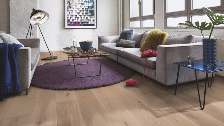 Parchet Stratificat Stejar White Vivo, 14mm Castle Plank, Boen