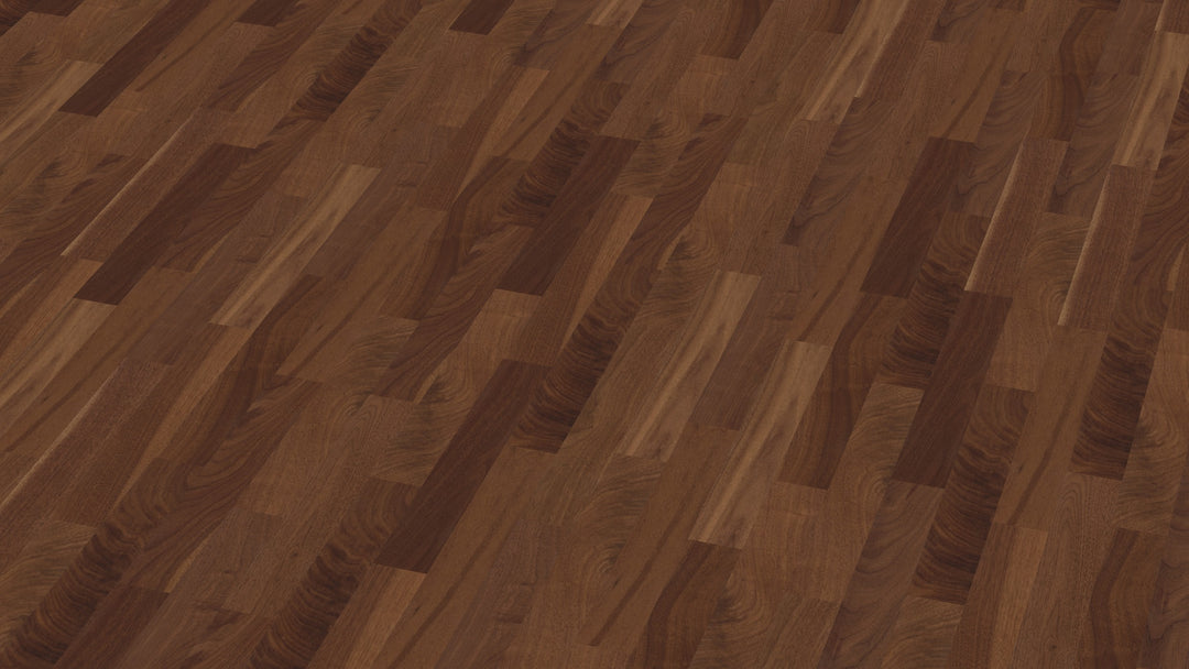 Parchet Stratificat Nuc American Transparent Nature,10mm Prestige, Boen