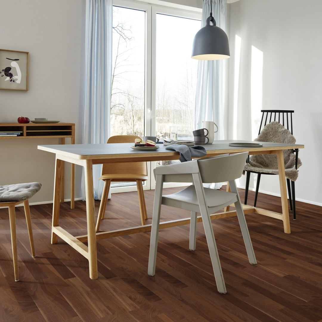 Parchet Stratificat Nuc American Transparent Nature,10mm Prestige, Boen