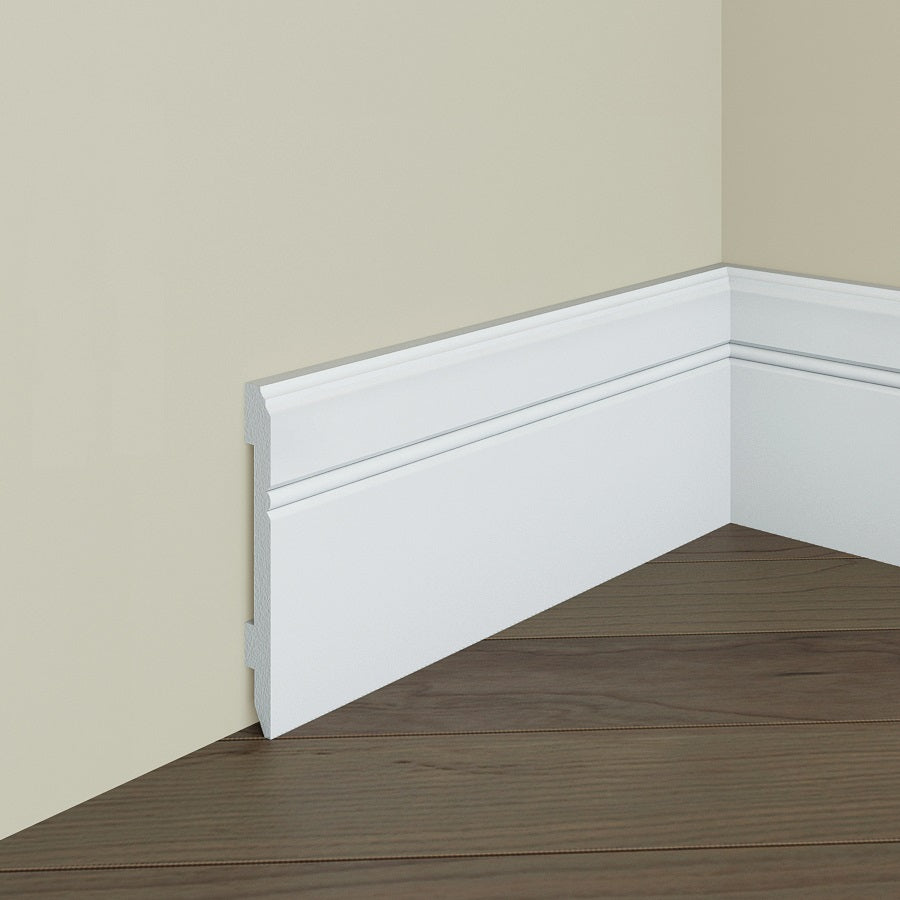 Plinta decorativa din polimer rigid S11 - 10.8x1.1x200 cm