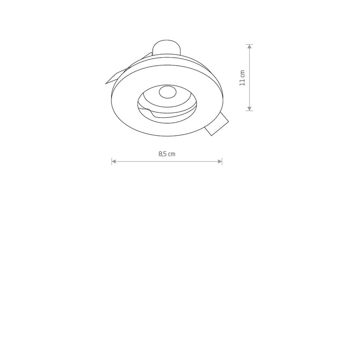 Aplică încastrat Downlight  Juliet 7663, Nowodvorski