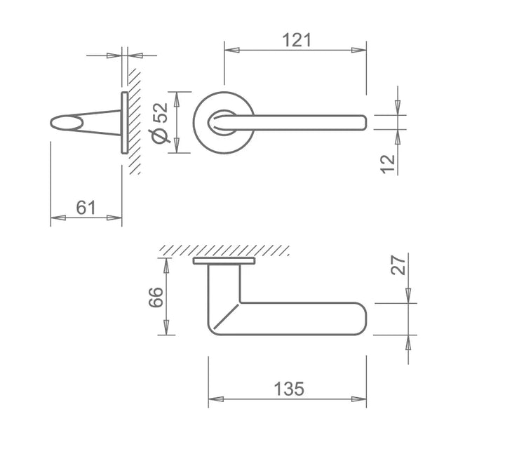 Maner usa alb, 3098 5S Tupai