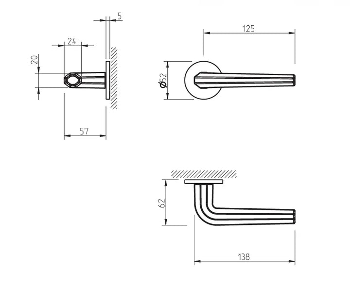 Maner usa  nichel periat, 4160 5S, Tupai