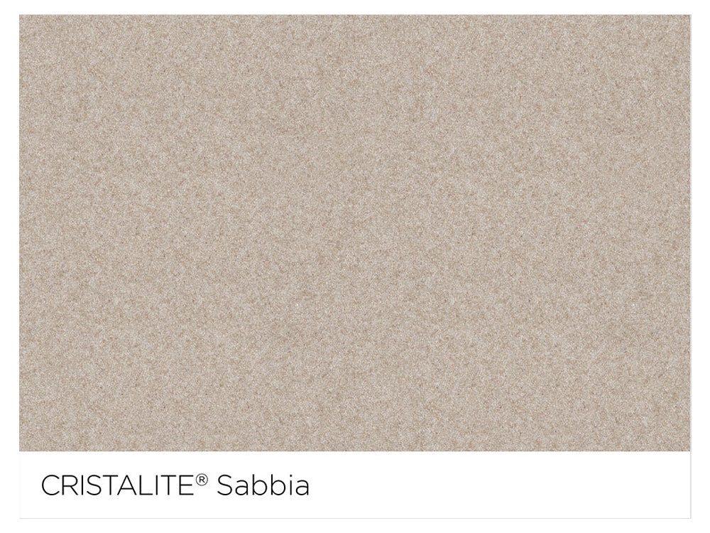 Baterie bucatarie Schock Cosmo Cristalite Sabbia cu cap extractibil, 2 tipuri de jet, aspect granit, cartus ceramic, nisip