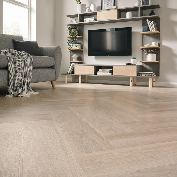 Parchet LVT 6.5mm,Van Gogh Rigid Core,Neutral Brushed Oak,Designflooring