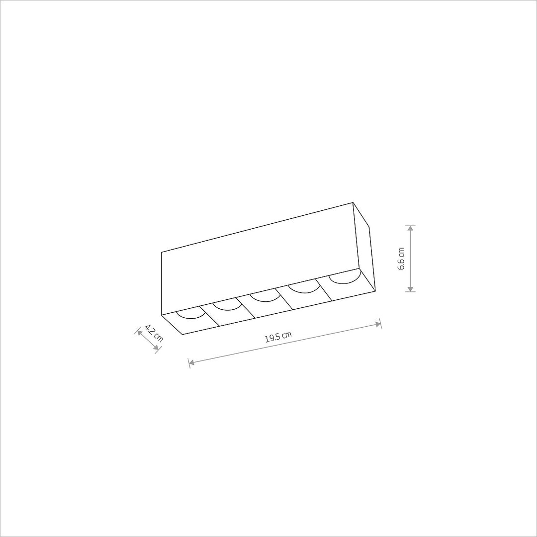 Spot Liniar Midi Led 20w 3000k 10048, Nowodvorski