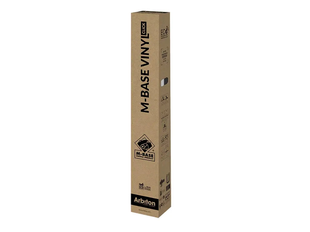 Substrat Parchet LVT sau SPC, M-Base Vinyl Click, 1.3 mm, din poliuretan si minerale, Arbiton