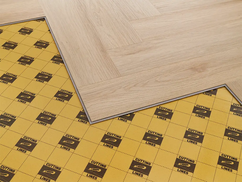 Substrat Parchet LVT sau SPC, Multiprotec Vinyl Click, 1.4mm, din poliuretan si minerale, Arbiton