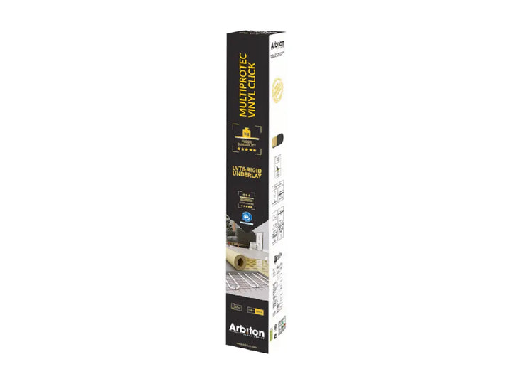 Substrat Parchet LVT sau SPC, Multiprotec Vinyl Click, 1.4mm, din poliuretan si minerale, Arbiton