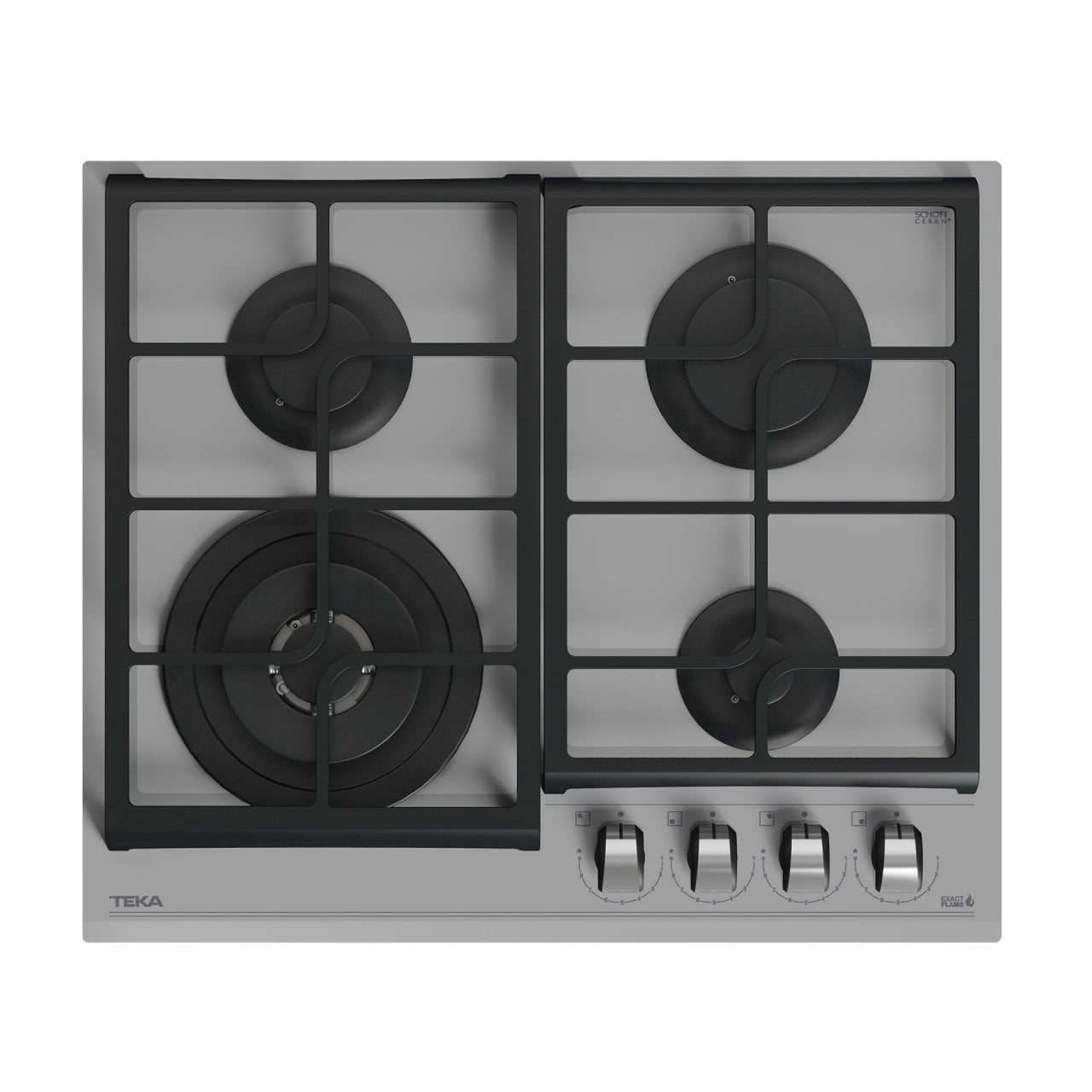 Plită Pe Gaz Teka GZC 64320 XBN SM - Imagine 2