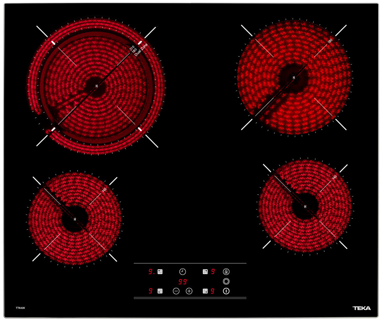 Plita Vitroceramica Teka TT 6420 - Imagine 1