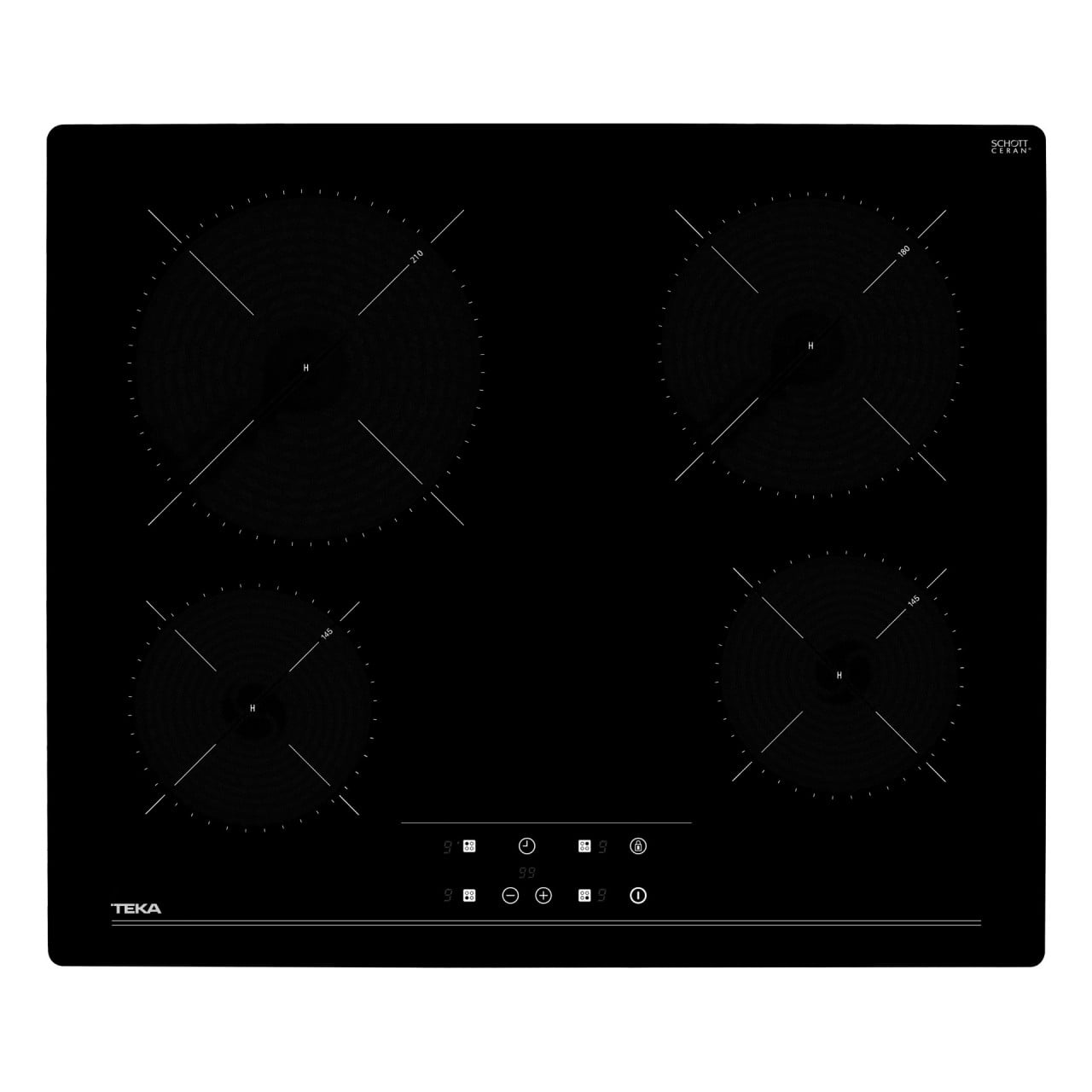 Plită Electrică Vitroceramică Teka TZ 6415 - Imagine 2