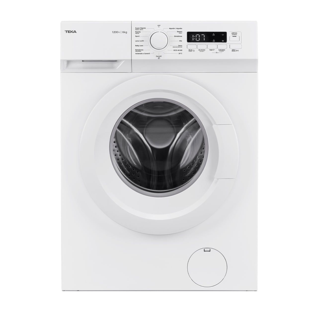 Mașină De Spălat Teka WMK 10620 WH 1200rpm - Imagine 1