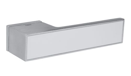Maner usa crom satinat/alb, 3084/34 5RE, Tupai