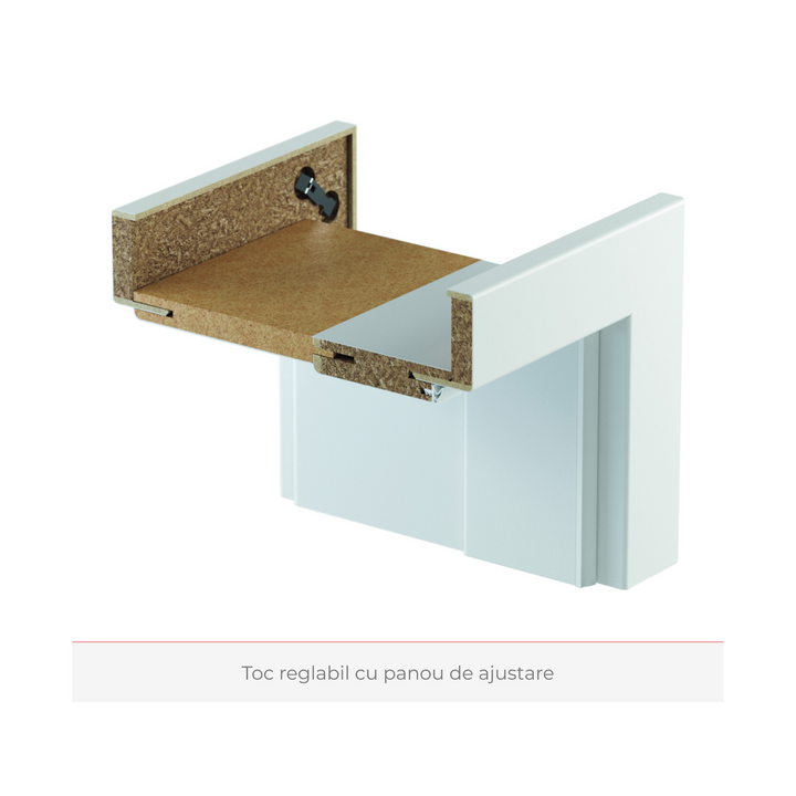 Usa de interior Porta Concept, model A.9, wenge alb