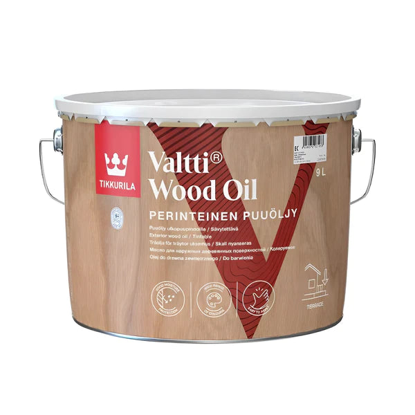 Ulei pentru lemn exterior Valtti Wood Oil, Tikkurila