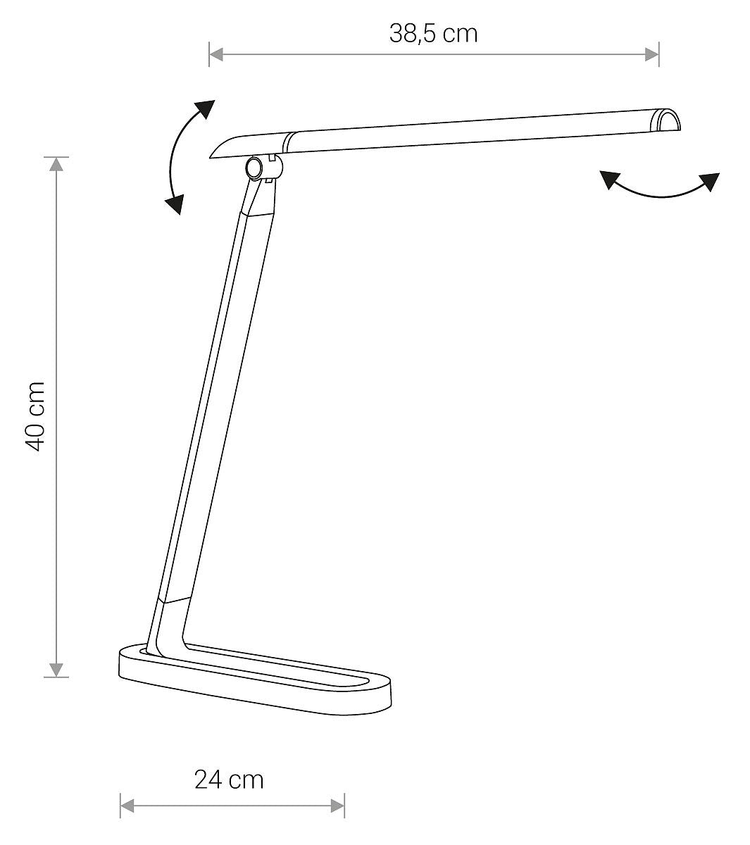 Lampa de birou CHIC LED 8357, Nowodvorski