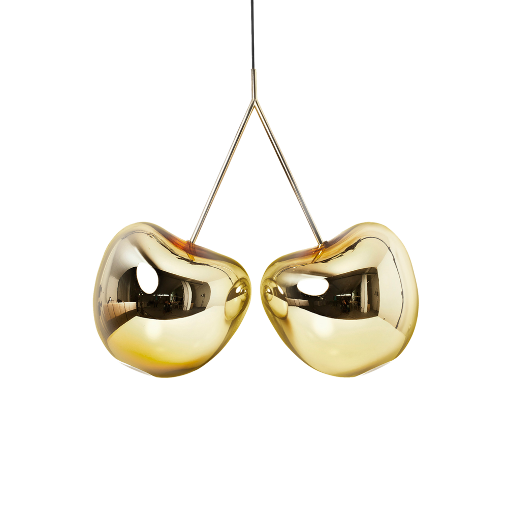 Lampă Cherry Metal Finish Gold, Qeeboo