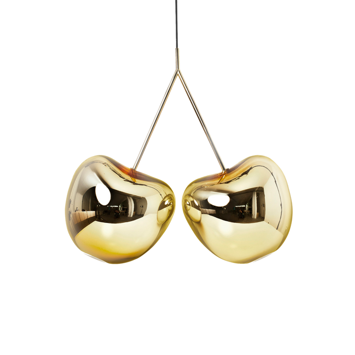 Lampă Cherry Metal Finish Gold, Qeeboo