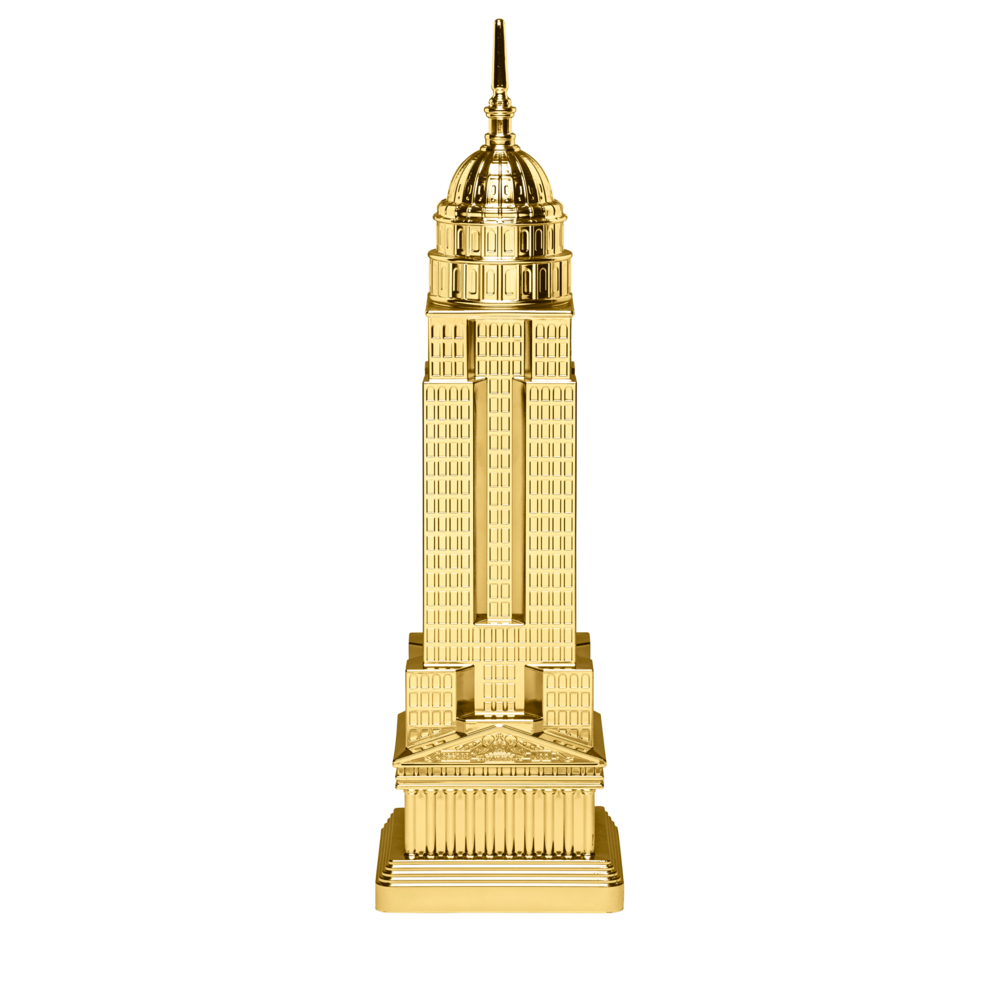Lampă Empire Metal Finish Gold, Qeeboo