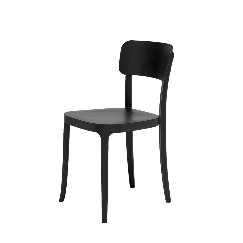 Set 2 scaune K Chair Black, Qeeboo