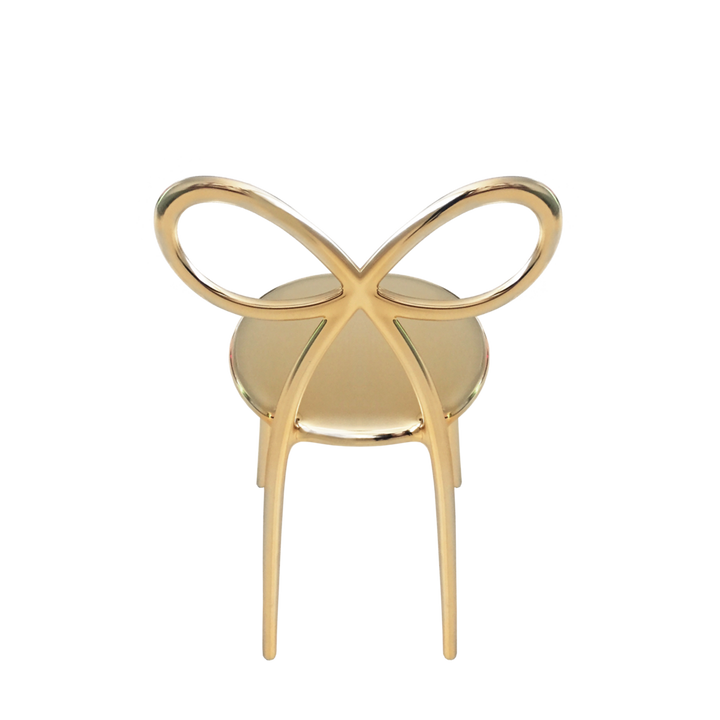 Scaun Ribbon Metal Finish Gold, Qeeboo