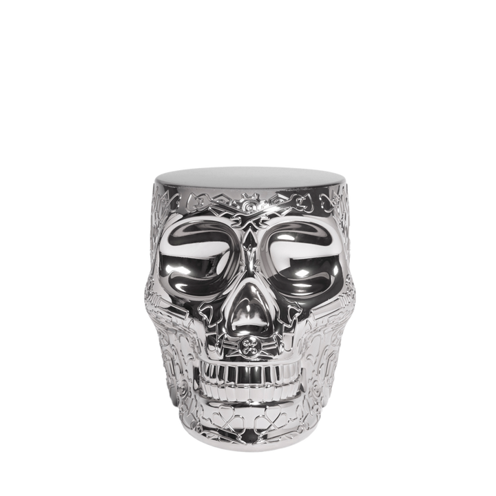 Scaun multifuncțional Mexico Metal Finish Silver, Qeeboo