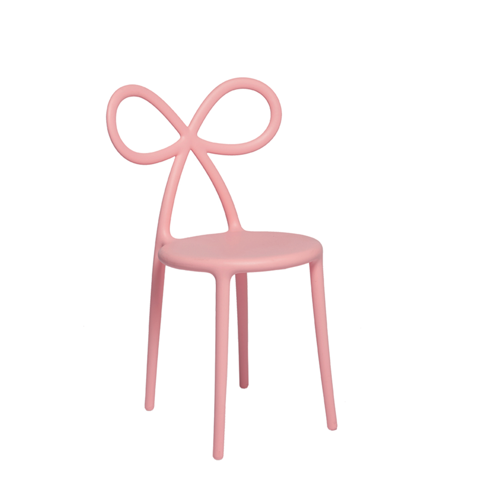 Set 2 scaune Ribbon Pink, Qeeboo