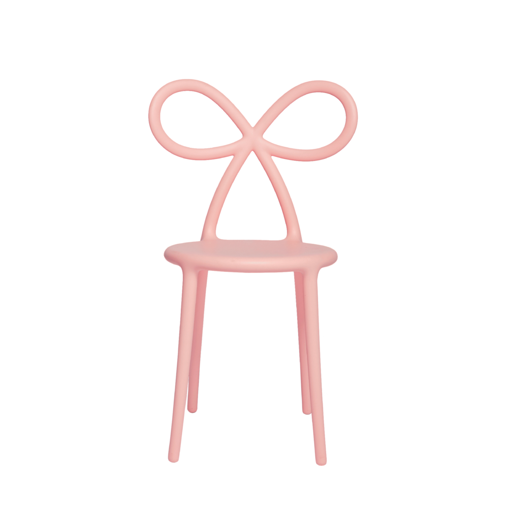 Set 2 scaune Ribbon Pink, Qeeboo
