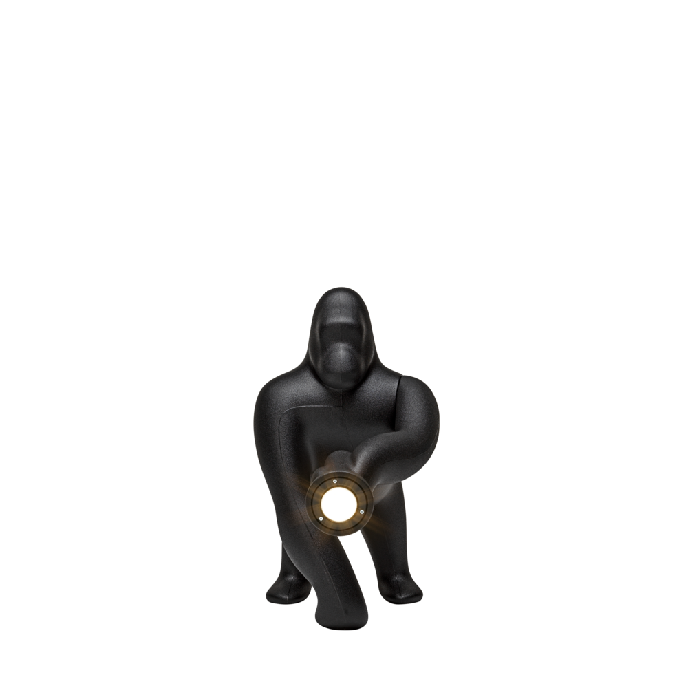 Lampă Kong XS Black, Qeeboo