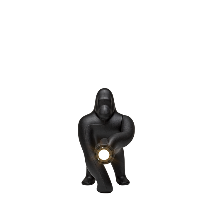 Lampă Kong XS Black, Qeeboo