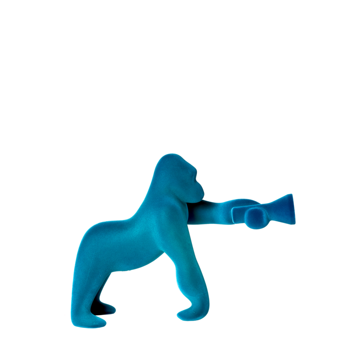 Lampă Kong XS Velvet Light Blue, Qeeboo