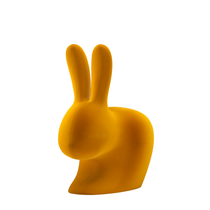 Scaun Rabbit Chair Velvet Finish Dark Gold, Qeeboo