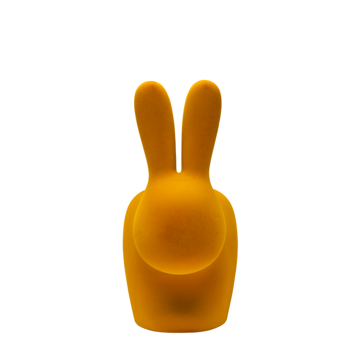 Scaun Rabbit Chair Velvet Finish Dark Gold, Qeeboo