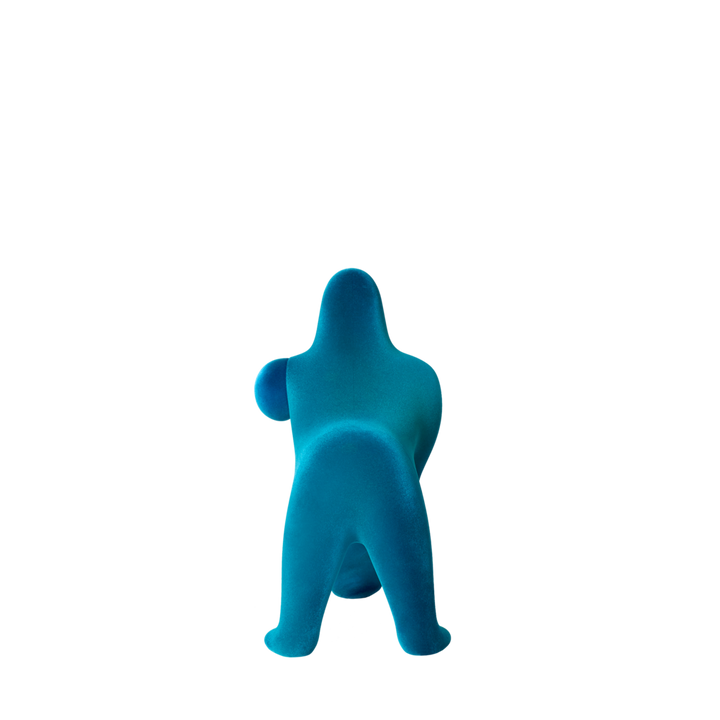 Lampă Kong XS Velvet Light Blue, Qeeboo