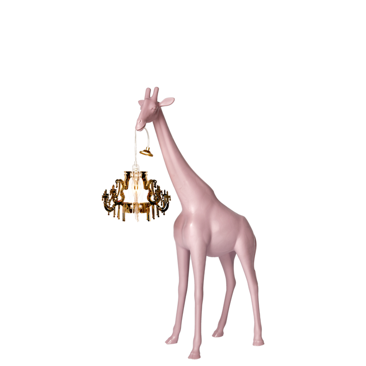Giraffe in Love XS Dusty Rose, Qeeboo