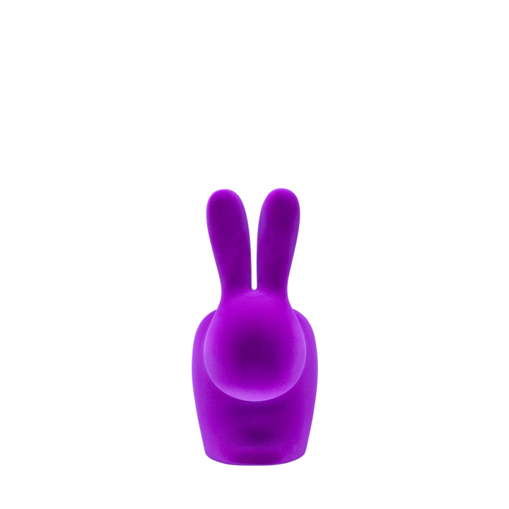 Scaun Rabbit Chair Baby Velvet Finish Purple, Qeeboo